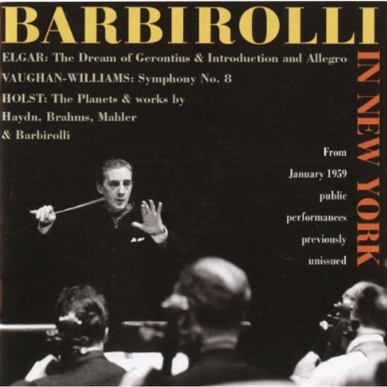 JOHN BARBIROLLI IN NEW YORK
