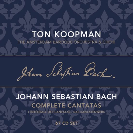 COMPLETE CANTATAS/ TON KOOPMAN [바흐: 칸타타 전집 - 톤 쿠프만]