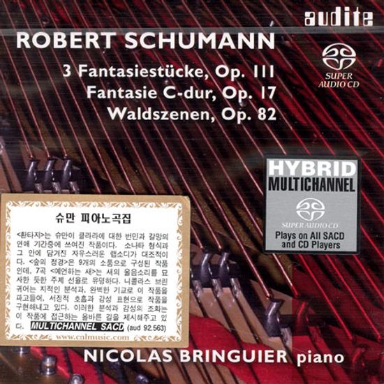 WALDSZENEN/ FANTASIE/ FANTASIESTUCKE/ NICOLAS BRINGUIER [SACD HYBRID]