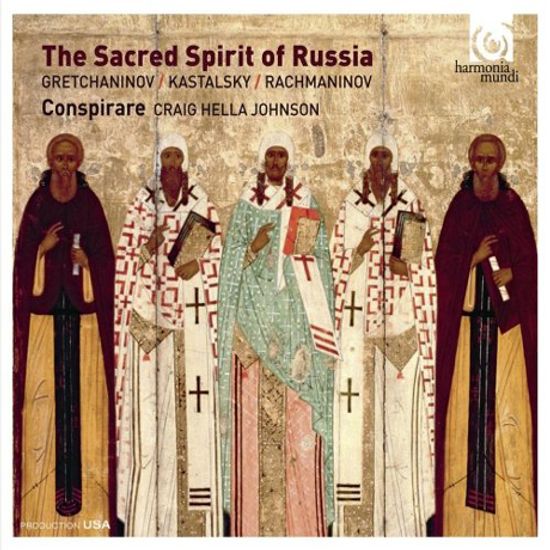THE SACRED SPRIRIT OF RUSSIA/ CONSPIRARE, CRAIG HELLA JOHNSON [SACD HYBRID] [러시아 정교회의 크리스마스 예배]
