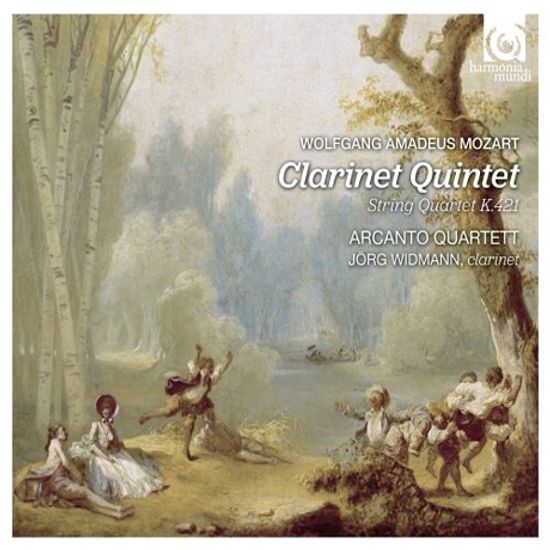 CLARINET QUINTET/ ARCANTO QUARTETT, JORG WIDMANN [모차르트: 클라리넷 5중주 & 현악 4중주 - 아르칸토 사중주단]