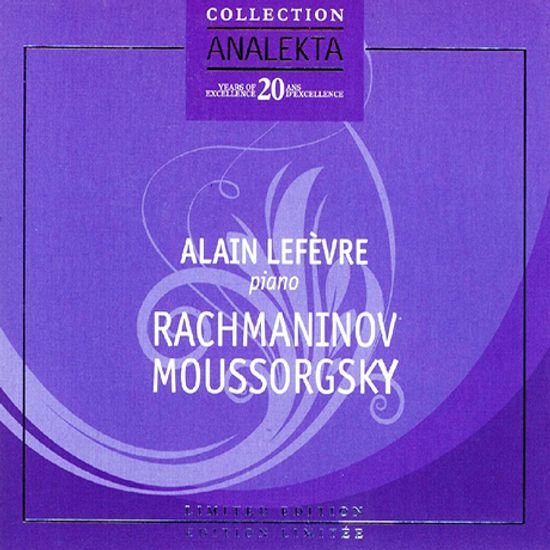MOMENTS MUSICAUX OP.16 ETC/ ALAIN LEFEVRE