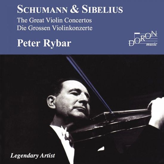 VIOLIN CONCERTS/ PETER RYBAR [슈만 & 시벨리우스: 바이올린 협주곡 - 페터 라이바]