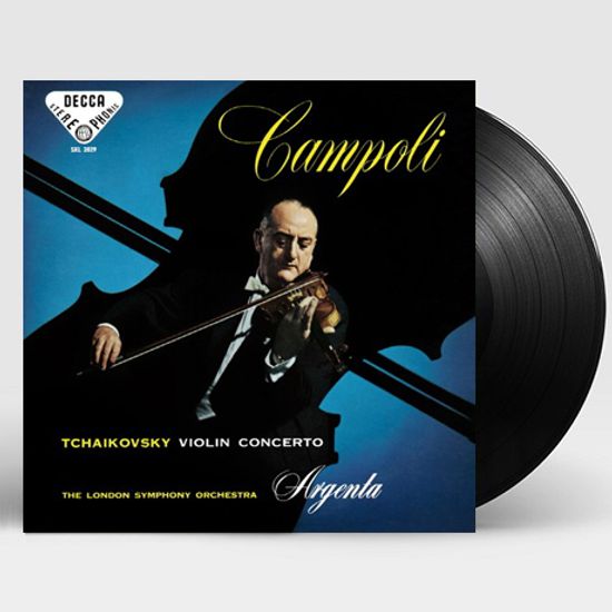 VIOLIN CONCERTO/ ALFREDO CAMPOLI, ATAULFO ARGENTA [ANALOGPHONIC 180G LP] [차이코프스키: 바이올린 협주곡]