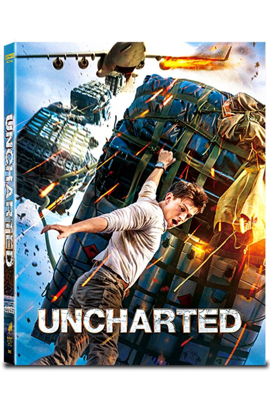언차티드 4K UHD+BD [렌티큘러 오링케이스 스틸북 한정판] [UNCHARTED]