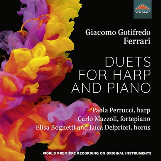 DUETS FOR HARP AND PIANO/ PAOLA PERRUCCI, CARLO MAZZOLI [페라리: 하프와 피아노 듀오 모음집 - 파올라 페루치, 카를로 마촐리]