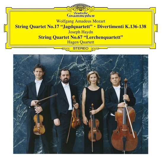 STRING QUARTET NO.17 & NO.19/ HAGEN QUARTETT [SHM-CD] [모차르트: 현악 사중주 17번, 19번 - 하겐 사중주단]