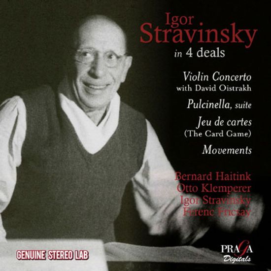 IN 4 DEALS/ BERNARD HAITINK, OTTO KLEMPERER [스트라빈스키: 바이올린 협주곡, 풀치넬라, 카드 놀이, 무브먼트]