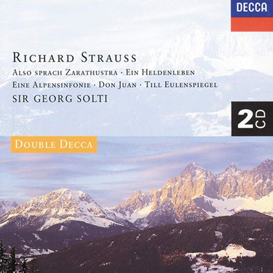 ORCHESTRAL WORKS/ GEORG SOLTI [DOUBLE DECCA] [리하르트 슈트라우스: 관현악 모음집- 솔티]