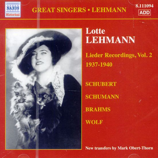 LIEDER RECORDINGS VOL.2