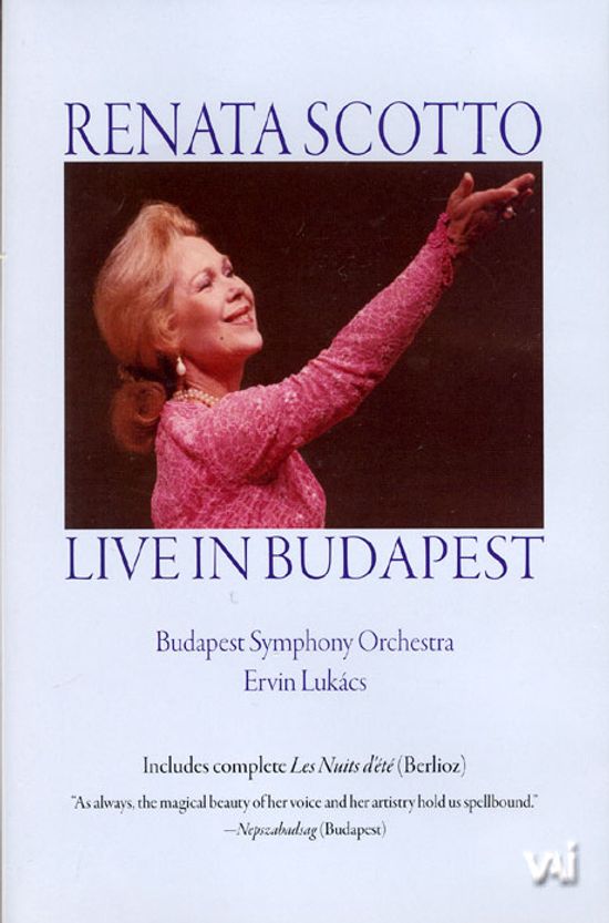 레나타 스코토: 라이브 인 부다페스트 1991 [RENATA SCOTTO LIVE IN BUDAPEST]