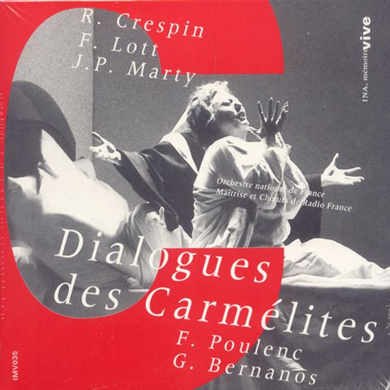 DIALOGUES DES CARMELITES/ FELICITY LOTT, REGINE CRESPIN