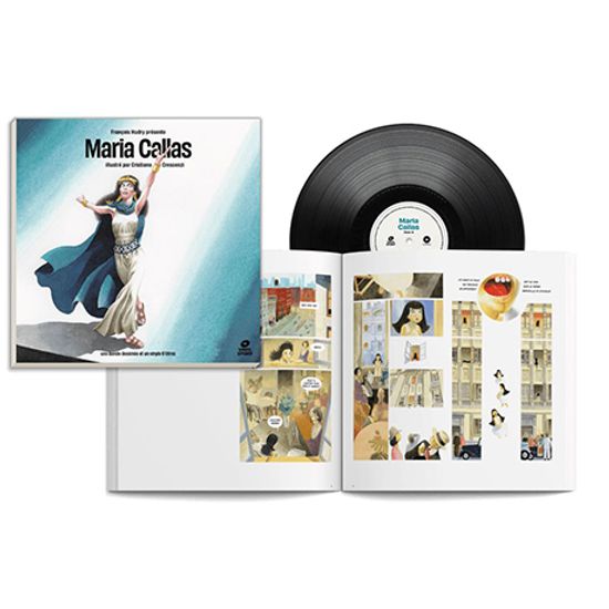 CRISTIANO CRESCENZI [마리아 칼라스 & 일러스트: 크리스티아누 크레센치] [LP+아트북]