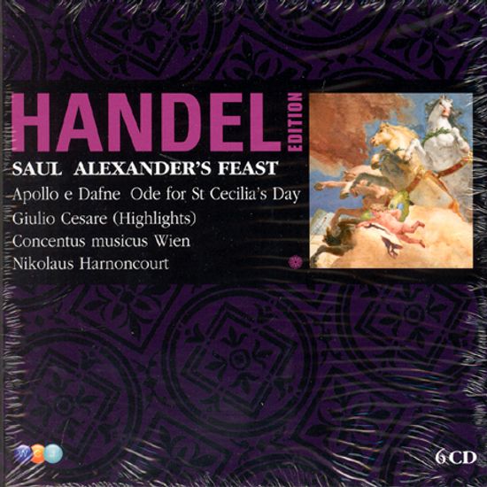 SAUL, ALEXANDER`S FEAST ETC/ NIKOLAUS HARNONCOURT