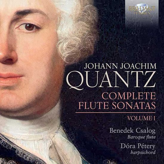 COMPLETE FLUTE SONATAS VOL.1/ BENEDEK CSALOG, DORA PETERY [크반츠: 플루트 소나타 전곡, 제1집 - 베네데크 철로그, 도러 페테리]