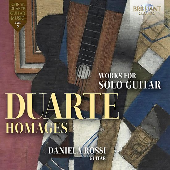 HOMGES, WORKS FOR SOLO GUITAR/ DANIELA ROSSI [두아르테: 오마주, 기타 독주를 위한 작품 - 다니엘 로시]