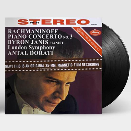 PIANO CONCERTO NO.3/ BYRON JANIS, ANTAL DORATI [라흐마니노프: 피아노 협주곡 3번 - 바이런 재니스, 안탈 도라티] [180G LP]