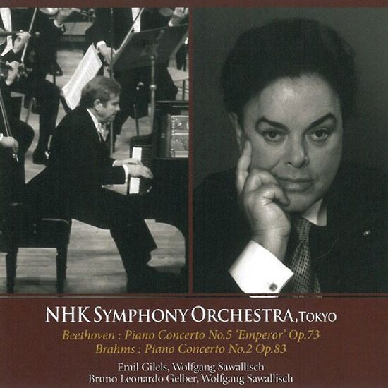 PIANO CONCERTOS/ EMIL GILELS, WOLFGANG SAWALLISCH [UHQCD] [베토벤: 피아노 협주곡 5번 & 브람스: 피아노 협주곡 2번 - 에밀 길렐스]
