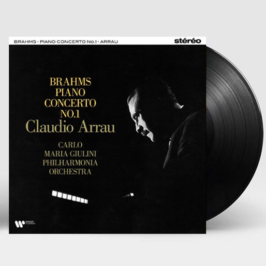 PIANO CONCERTO NO.1/ CLAUDIO ARRAU, CARLO MARIA GIULINI [브람스: 피아노 협주곡 1번 - 클라우디오 아라우] [180G LP]