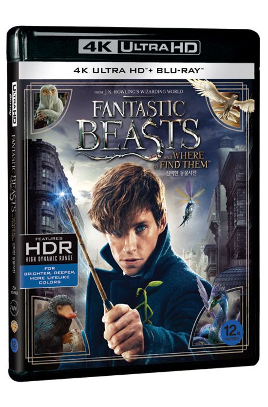 신비한 동물사전 [4K UHD+BD] [FANTASTIC BEASTS AND WHERE TO FIND THEM]