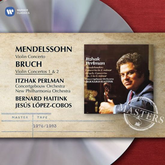 VIOLIN CONCERTOS/ ITZHAK PERLMAN, BERNARD HAITINK, JESUS LOPEZ-COBOS [EMI MASTERS]