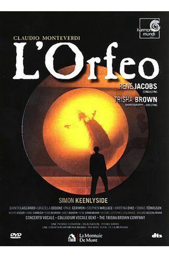MONTEVERDI/ L`OREO/ RENE JACOBS/ TRISHA BROWN [몬테베르디: 오르페오/ 르네 야콥/ 트리샤 브라운]