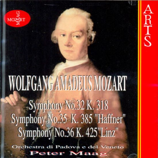 SYMPHONY NOS.32 35 HAFFNER & 36 LINZ/ PETER MAAG