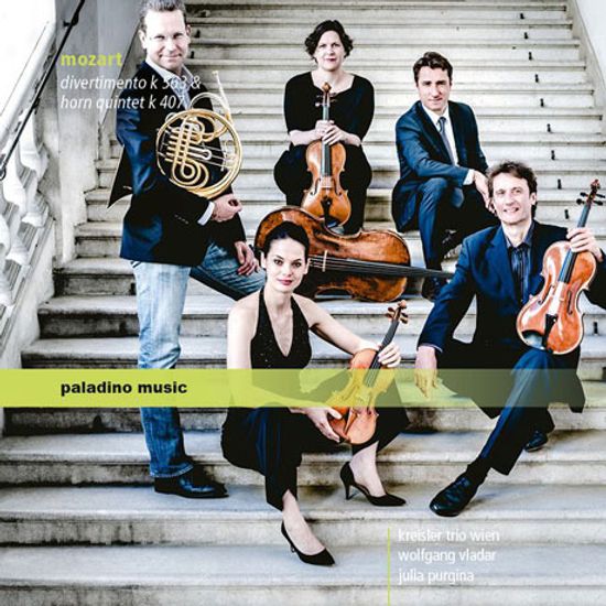 DIVERTIMENTO K.563 & HORN QUINTET K.407/ KREISLER TRIO WIEN, WOLFGANG VLADAR [모차르트: 디베르티멘토, 혼 오중주 - 빈 크라이슬러 현악삼중주단]