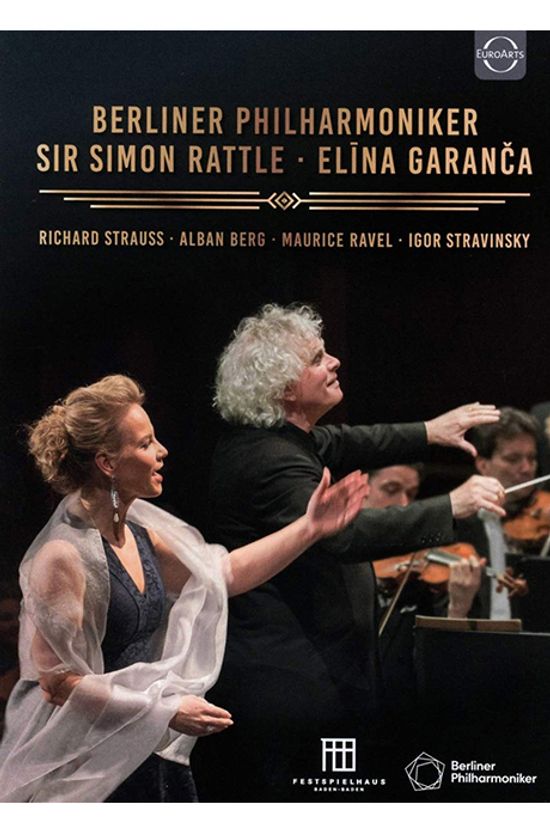 BERLINER PHILHARMONIKER IN BADEN-BADEN/ ELINA GARANCA, SIMON RATTLE [2018 바덴바덴 축제극장 실황: 베를린 필하모닉, 사이먼 래틀, 엘리나 가랑차]
