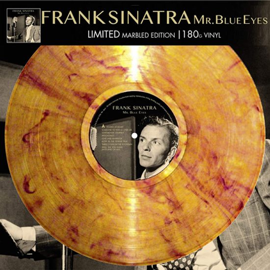 MR. BLUE EYES [180G ORANGE MARBLED LP]