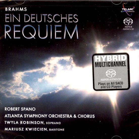 EIN DEUTSCHES REQUIEM/ ROBERT SPANO [SACD HYBRID] [브람스 독일레퀴엠]