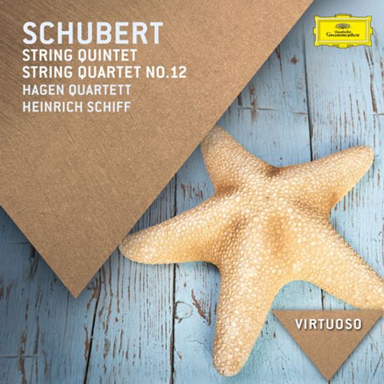 STRING QUINTET & QUARTET NO.12/ HAGEN QUARTETT, HEINRICH SCHIFF [VIRTUOSO] [슈베르트: 현악 오중주 & 사중주 12번 `사중주 악장`]