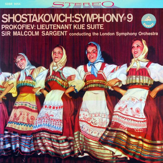 SYMPHONY NO.9 & LIEUTENANT KIJE SUITE/ MALCOLM SARGENT [SACD HYBRID] [EVEREST] [쇼스타코비치 교향곡 제9번 & 프로코피예프 <키제 중위>]