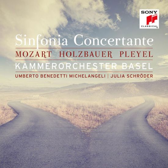 SINFONIA CONCERTANTE/ JULIA SCHRODER, UMBERTO BENEDETTI MICHELANGELI [모차르트, 홀츠바우어 & 플라이엘: 신포니아 콘체르탄테 - 슈뢰더 & 미켈란젤리]