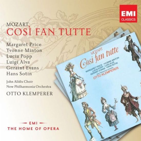 COSI FAN TUTTE/ OTTO KLEMPERER [BONUS CD] [모차르트: 코지 판 투테]