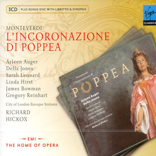L`INCORONAZIONE DI POPPEA/ RICHARD HICKOX [BONUS CD] [몬테베르디: 포페아의 대관]