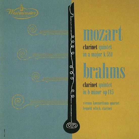 CLARINET QUINTETS/ VIENNA KONZERTHANUS QUARTET, LEOPOLD WLACH [UHQCD] [모차르트 & 브람스: 클라리넷 오중주 - 빈 콘체르트하우스 사중주단, 블라흐]