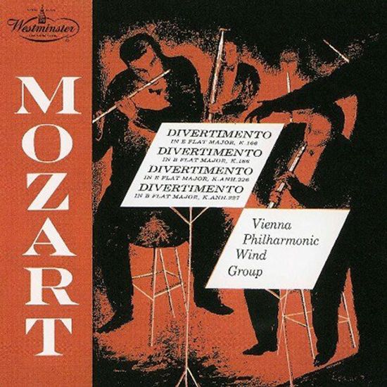 DIVERTIMENTO K.166, 186, 226, 227/ VIENNA PHILHARMONIC WIND GROUP [UHQCD] [모차르트: 디베르티멘토 - 비엔나 필하모닉 윈드 그룹]