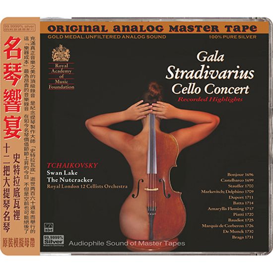 GALA STRADIVARIUS CELLO CONCERT/ ROYAL LONDON 12 CELLISTS ORCHESTRA [HD MASTERING] [SILVER ALLOY] [한정반] [갈라 스트라디바리우스: 첼로 콘서트]