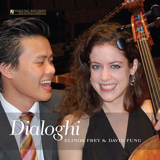 DIALOGHI/ ELINOR FREY, DAVID FUNG [바흐: 무반주 첼로 모음곡 1번, 파야, 스터키, 루토슬라프스키 - 엘리노어 프레이]