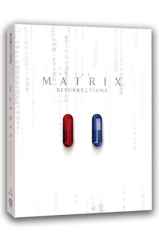 블루레이 | 매트릭스: 리저렉션 4K UHD+BD [스틸북 한정판] [THE MATRIX RESURRECTIONS] - 핫트랙스
