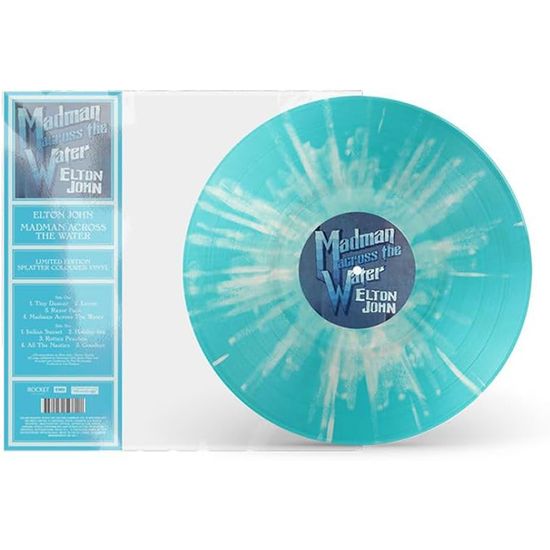 MADMAN ACROSS THE WATER [BLUE SPLATTER LP]