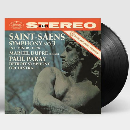SYMPHONY NO.3/ MARCEL DUPRE, PAUL PARAY [생상스: 교향곡 3번 <오르간> - 마르셀 뒤프레, 파레] [180G LP]