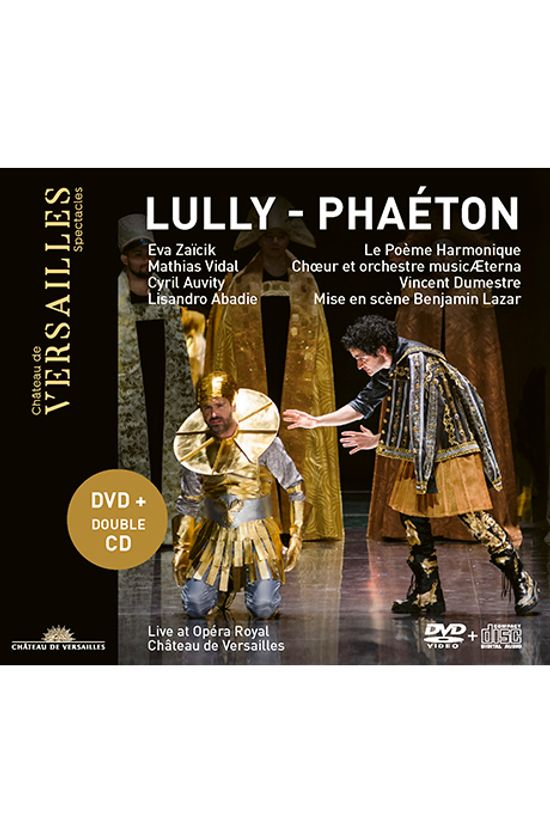 PHAETON/ INCENT DUMESTRE [DVD+2CD] 륄리: 오페라 <파에통>| 뱅상 뒤메스트르]