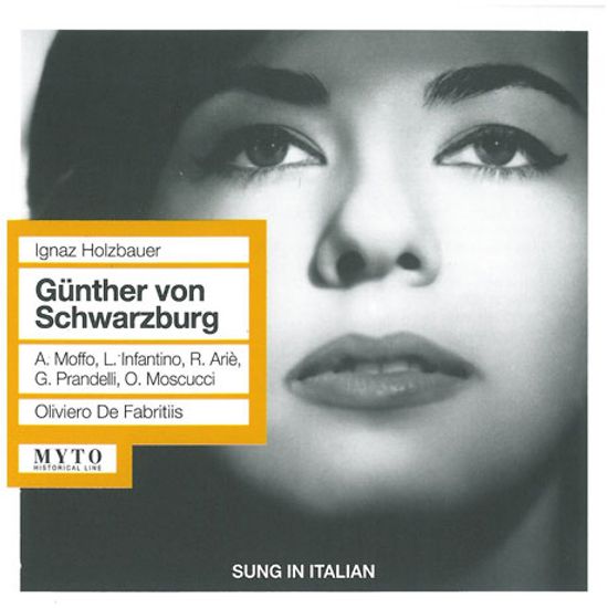 GUNTHER VON SCHWARZBURG/ OLIVIERO DE FABRITIIS [홀츠바우어: 슈바르츠부르크의 군터]