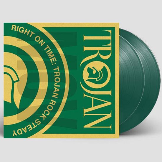 RIGHT ON TIME: TROJAN ROCK STEADY [180G GREEN LP]