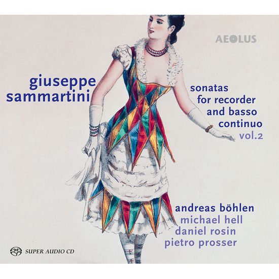 SONATAS FOR RECORDER AND BASSO CONTINUO VOL.2/ ANDREAS BOHLEN [SACD HYBRID] [삼마르티니: 리코더 소나타 2집 - 뵈흘렌]