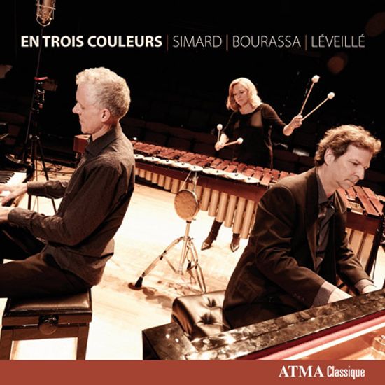 EN TROIS COULEURS/ MARIE-JOSEE SIMARD, FRANCOIS BOURASSA, YVES LEVEILLE [세가지 색: 두대의 피아노와 타악기를 위한 음악]
