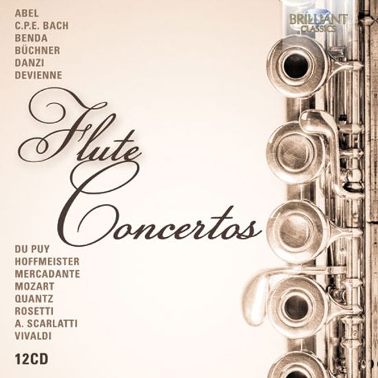 FLUTE CONCERTOS [플루트 협주곡집: 아벨, 에마누엘 바흐, 드비엔느 외]