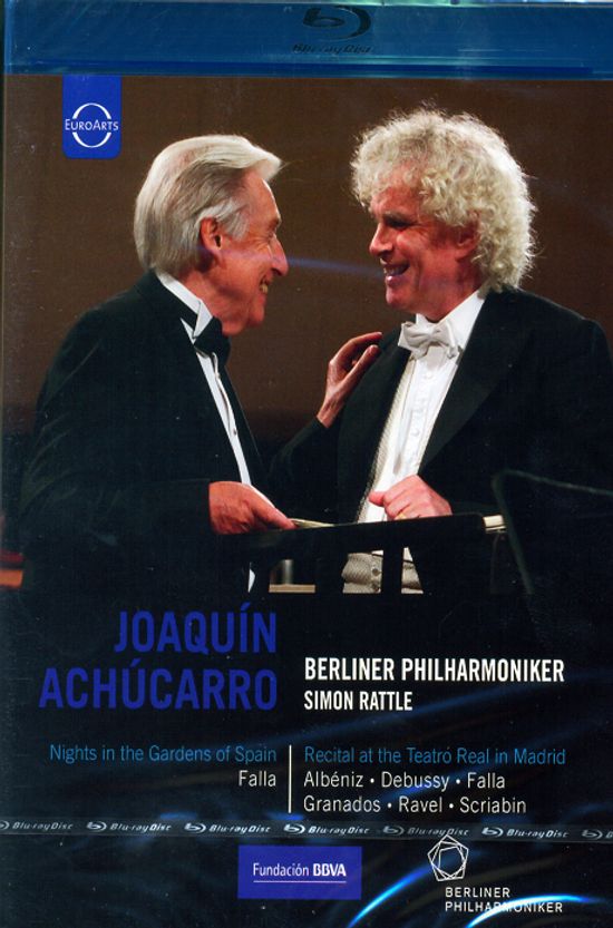 NIGHTS IN THE GARDENS OF SPAIN/ JOAQUIN ACHUCARRO, SIMON RATTLE [블루레이 전용플레이어 사용]